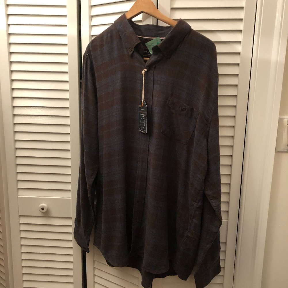 Original Weatherproof Vintage Flannel Shirt, New L